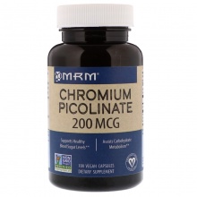 Витамины MRM Пиколинат хрома 200мг 100 капсул