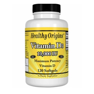 Витамины Healthy Origins Vitamin D3 10000 UI 120 капсул