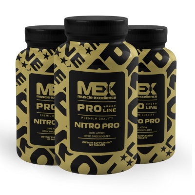 Предтренировочный комплекс Mex Nutrition NITRO PRO 120 таблеток