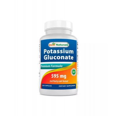 Витамины Best Naturals Potassium Gluconate 120 капсул