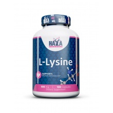 Аминокислота Haya Labs L-Lysine 500 мг 100 капсул