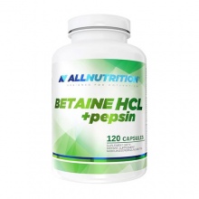 Специальный препарат All Nutrition BETAINE HCL PEPSIN 120 капсул