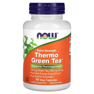 Жиросжигатель NOW Thermo Green Tea 90 капсул
